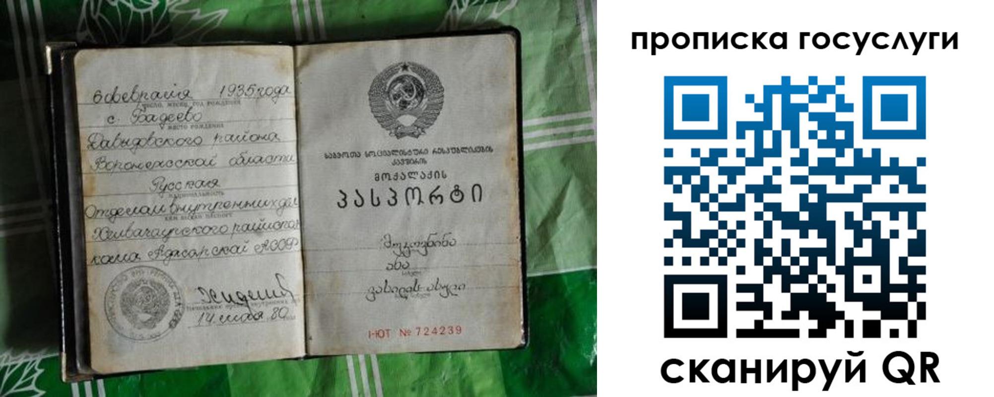прописка паспорт в Наволоках
